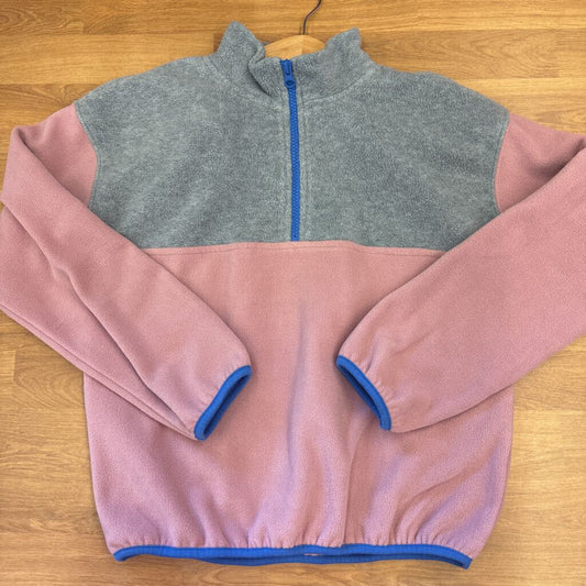 Treasure & Bond Fleece Quarter Zip Pullover - 10/12