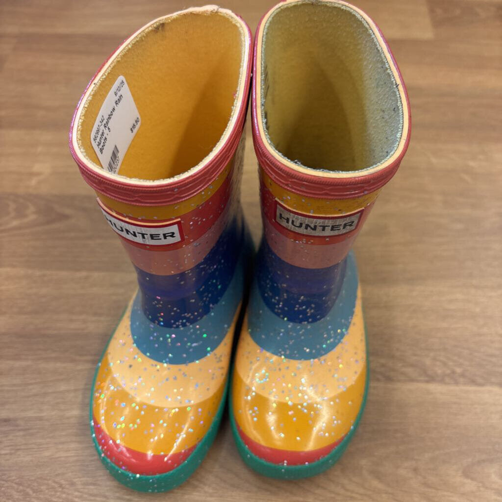 Hunter Rainbow Rain Boots - 5