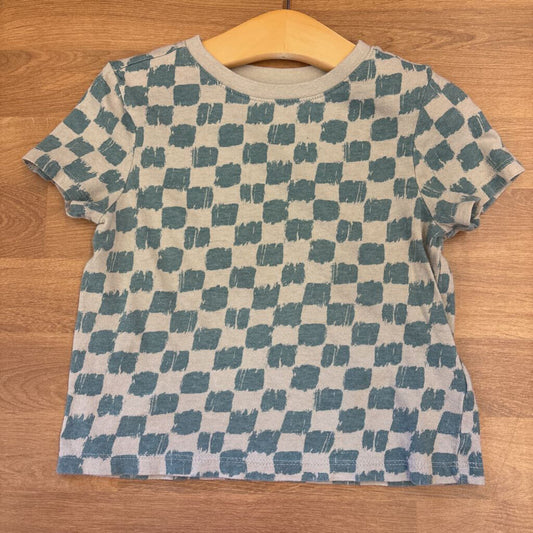 Old Navy Check SS Tee - 3T