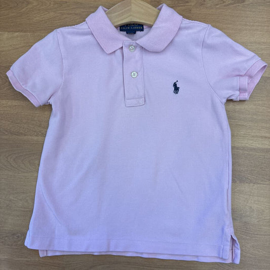 Polo Quarter Button SS Tee - 3t