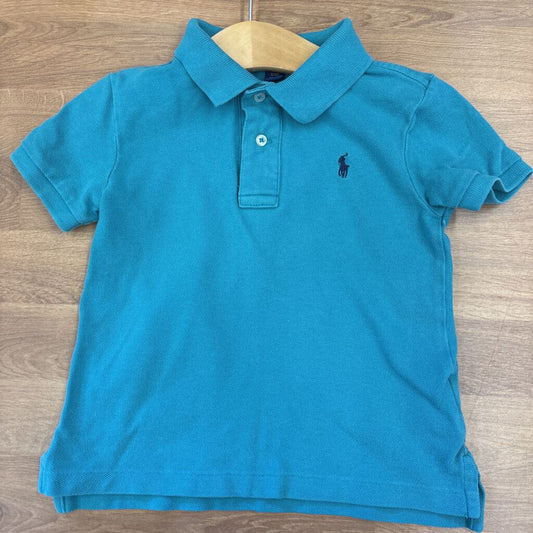 Polo Quarter Button SS Tee - 3t