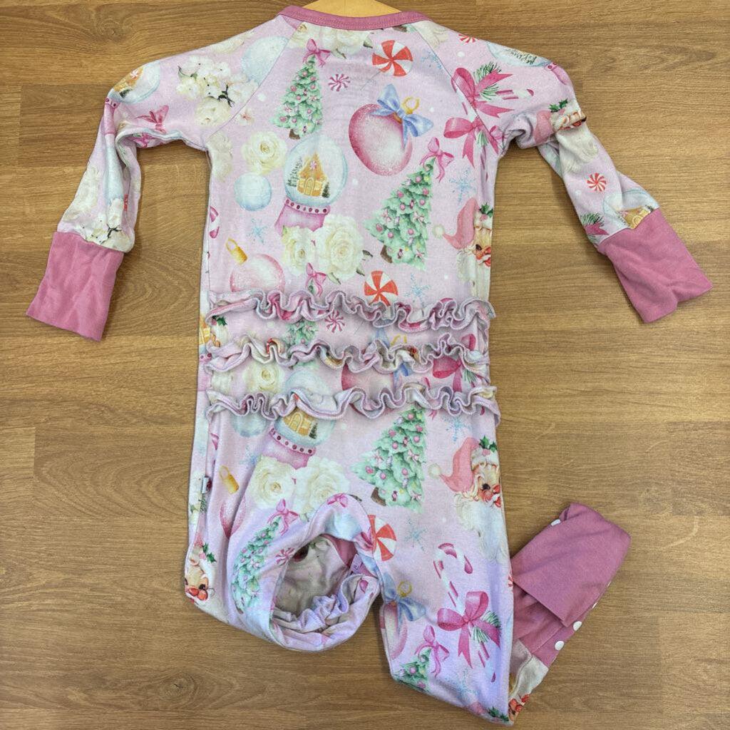 Bums & Roses Bamboo Tree Pjs - 6/9m
