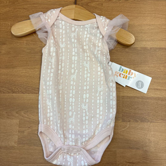 NWT Baby Gear SS Onesie - 3/6m