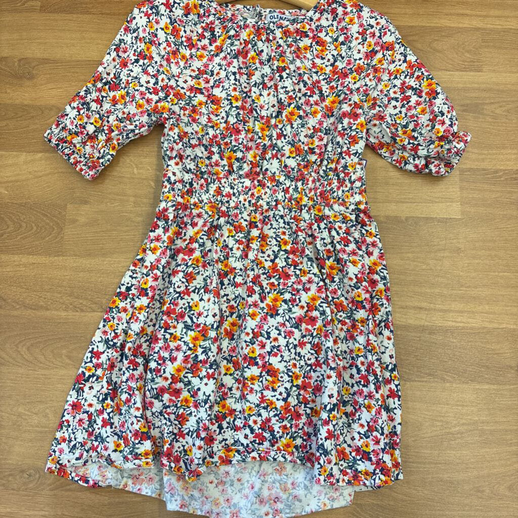 Old Navy Half Sleeve Floral Dress - 4t