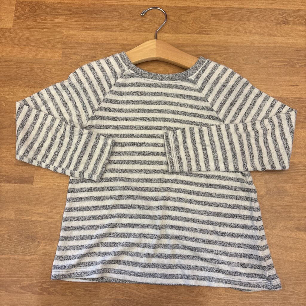 Cat & Jack Stripe LS Tee - 4t