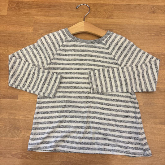 Cat & Jack Stripe LS Tee - 4t