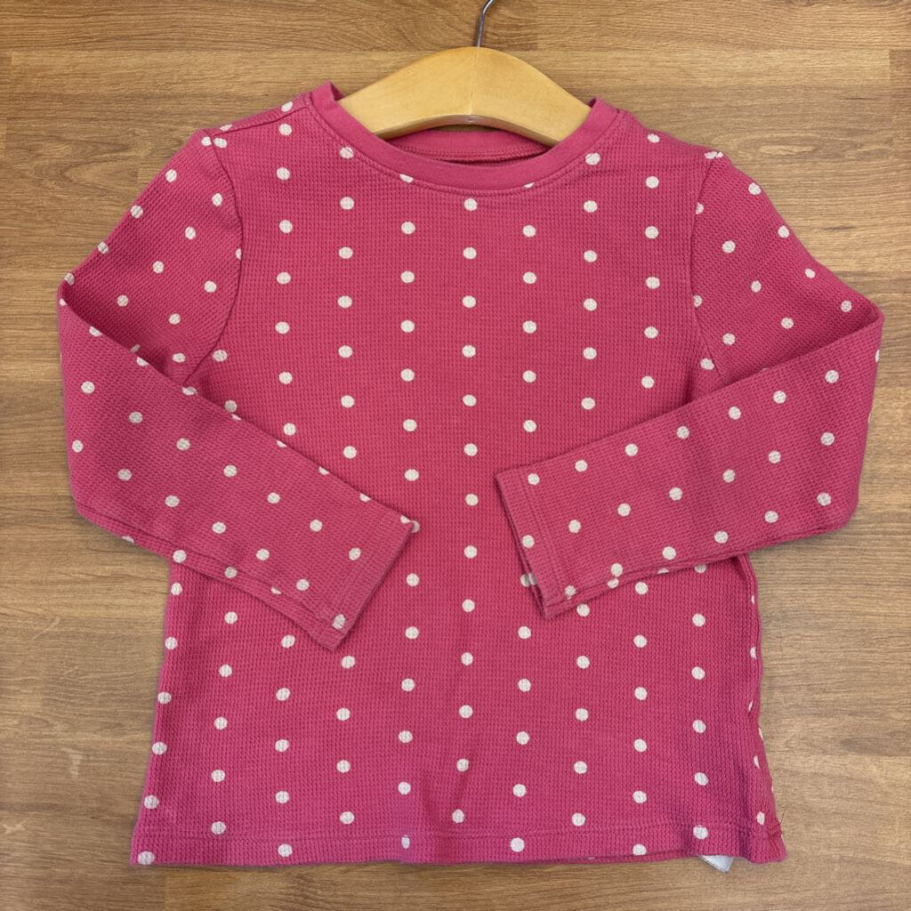 Old Navy Polka Dot LS Tee - 5t