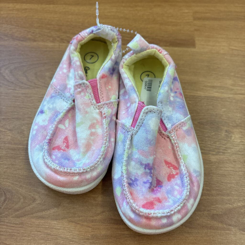 Cat & Jack Pink Slip On Sneakers - 7