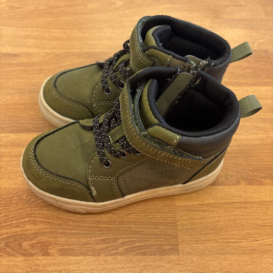 Cat & Jack Green Sneaker Boot - 9