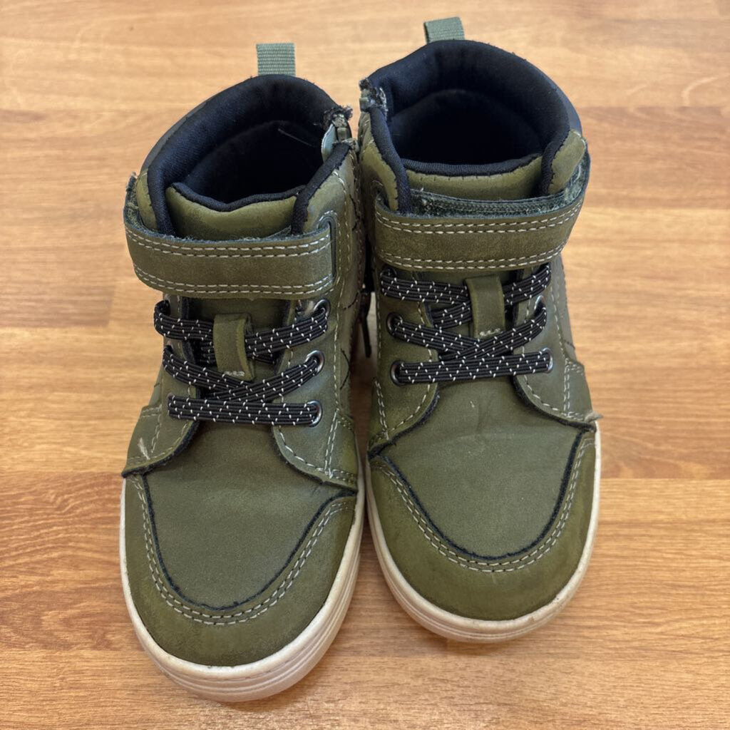 Cat & Jack Green Sneaker Boot - 9