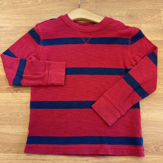 Gap Kids Stripe LS Tee - 6/7