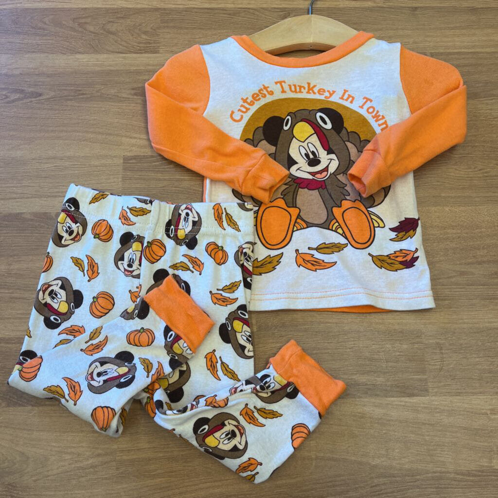 Disney Junior Turkey Pjs - 12m