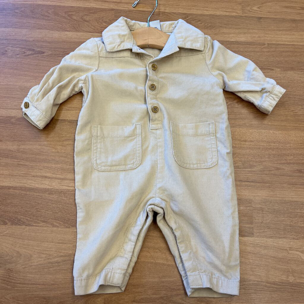 Old Navy Corduroy Coverall - 0/3m