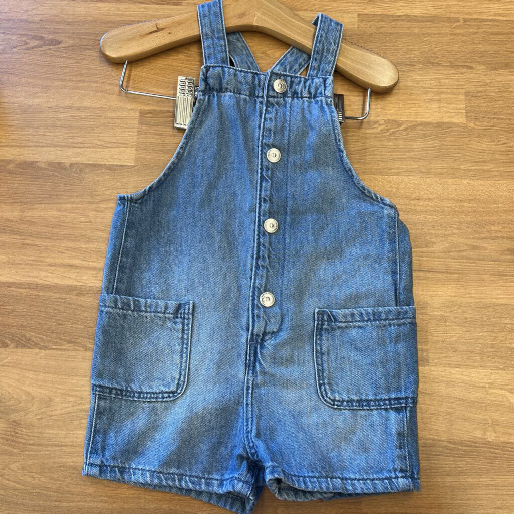 NWT H&M Snap Short Overall - 9/12m