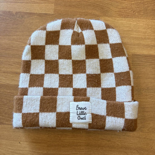 Brave Little Ones Check Beanie