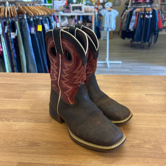 Durango Red/Brown Cowboy Boots - 1