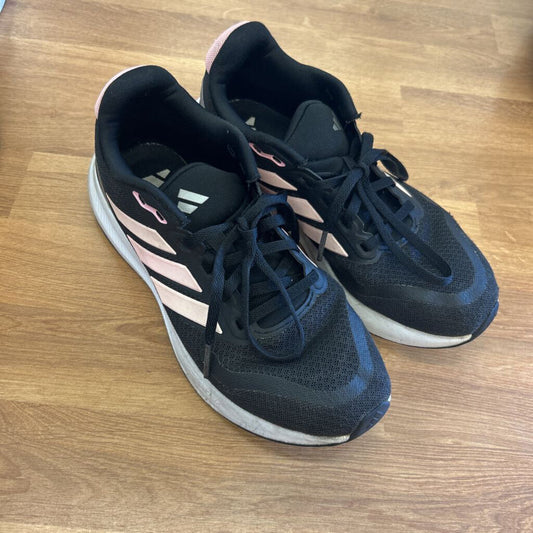 Adidas Black/Pink Sneakers - 4
