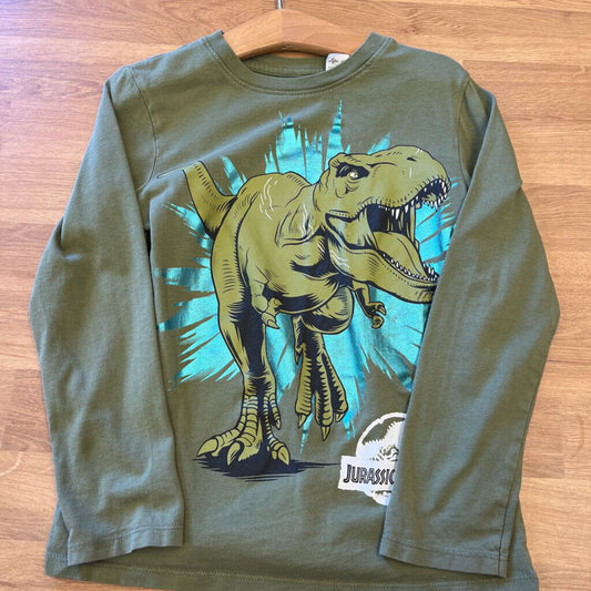 H&M Jurassic World LS Tee - 6x/7