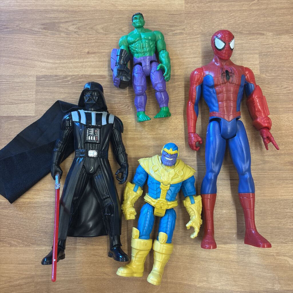 Bag of 4 Action Figures