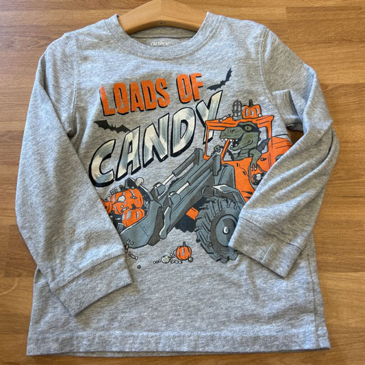 Carter's Halloween Dino LS Tee - 4T