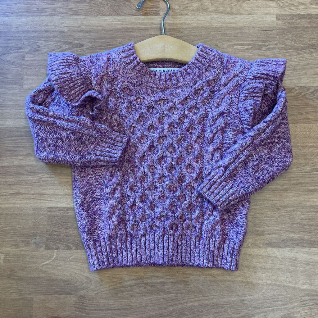 Old Navy Ruffle Sweater - 12/18m