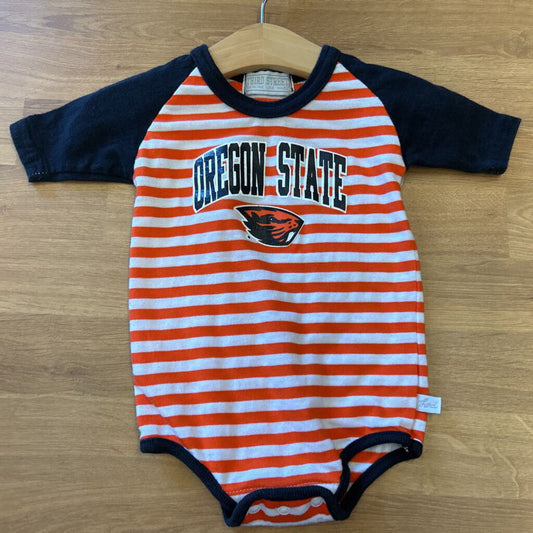 Third Street Oregon State SS Onesie ~ 6/12m