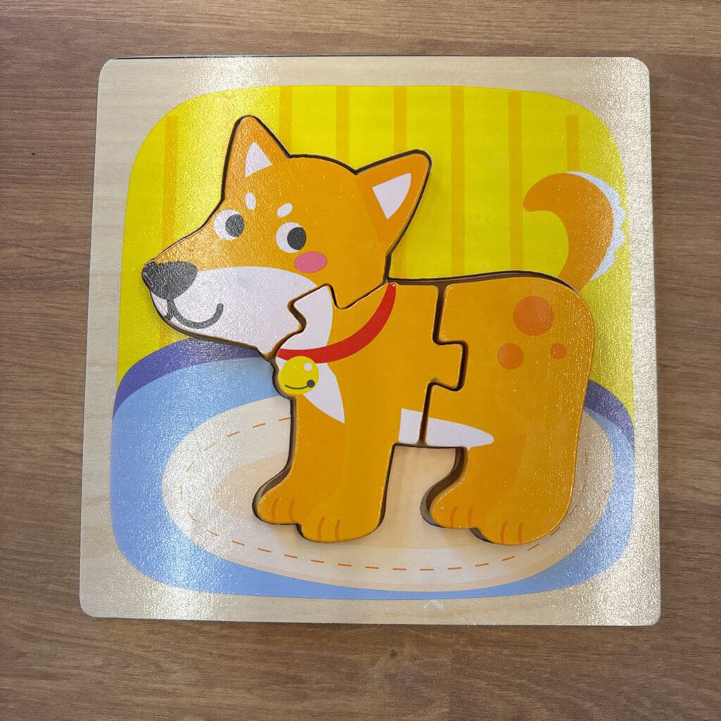Dog Wood Puzzle