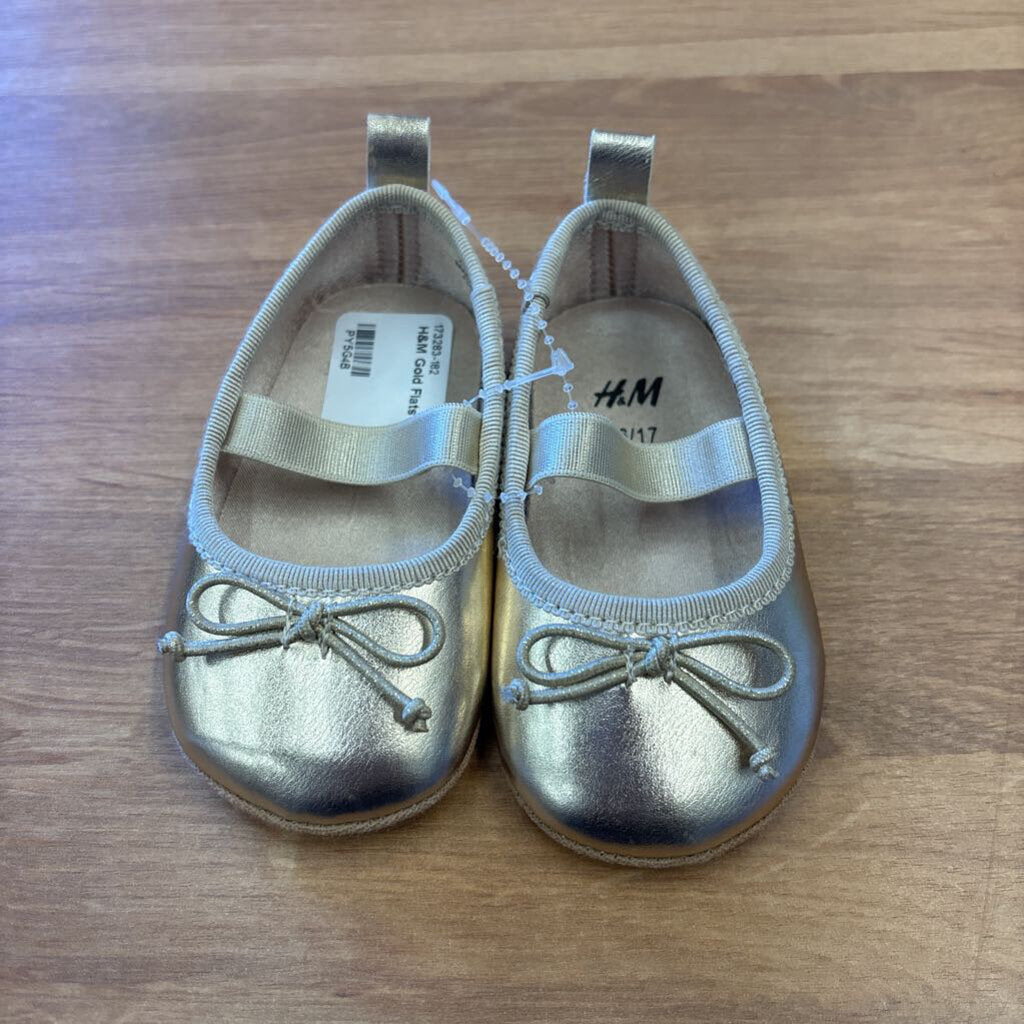 H&M Gold Flats - 2/3