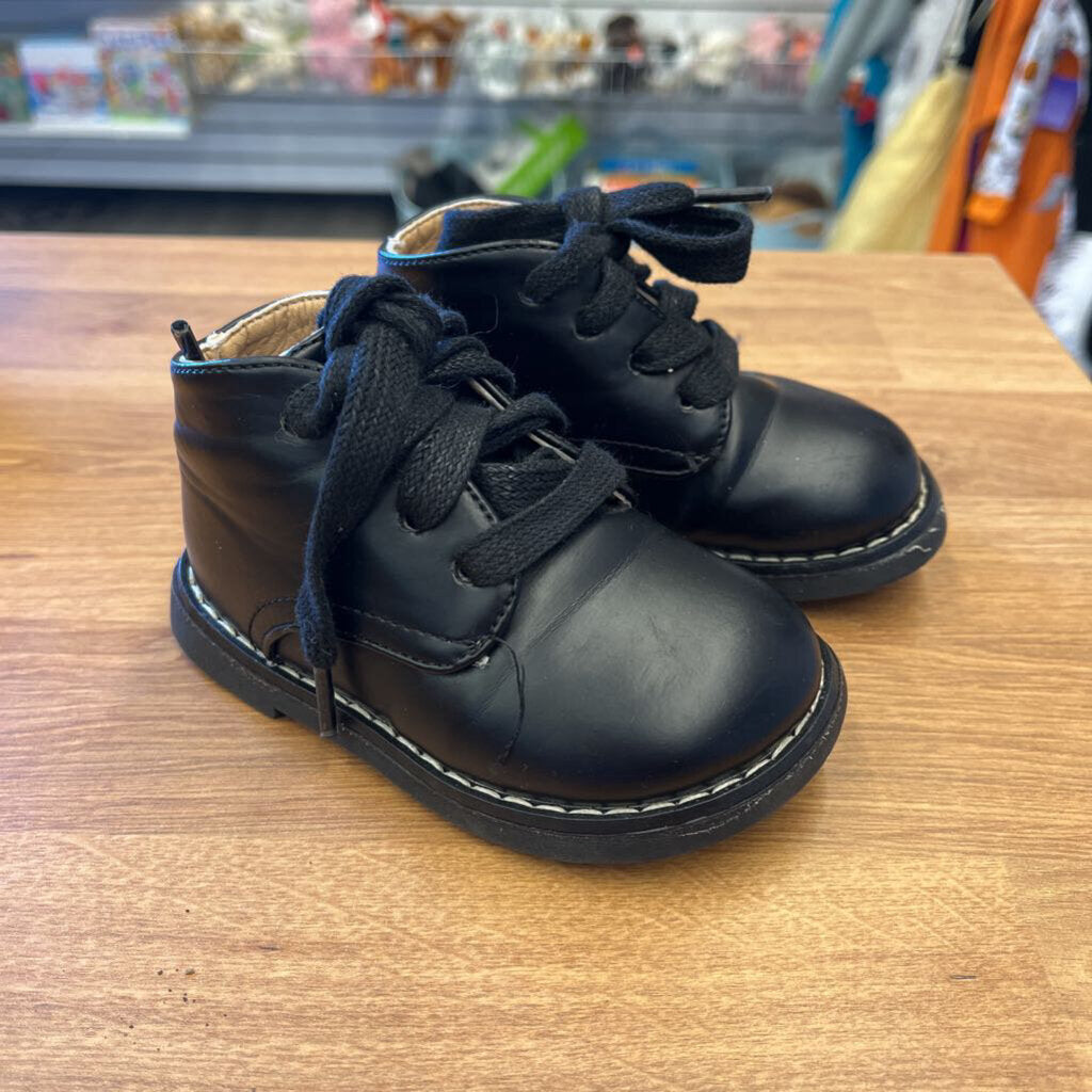 Josmo Black Dress Boots - 4