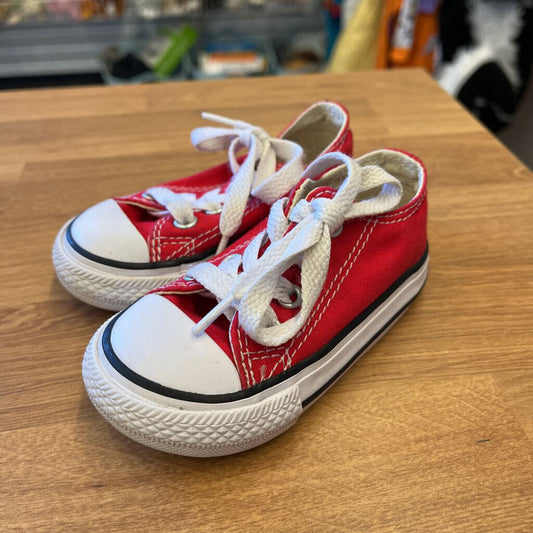Converse Red Sneakers - 4