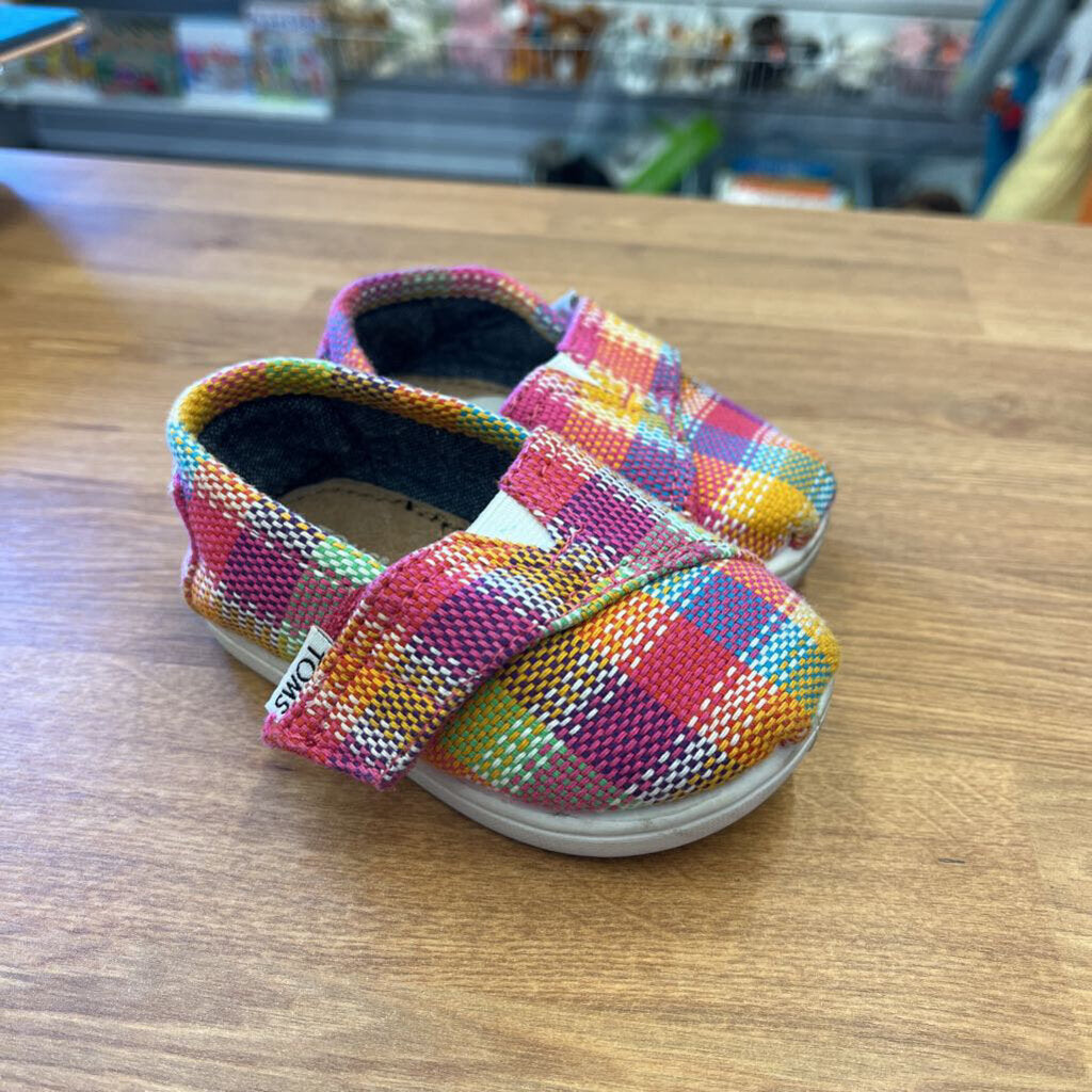 Toms Knit Pink Shoes - 4