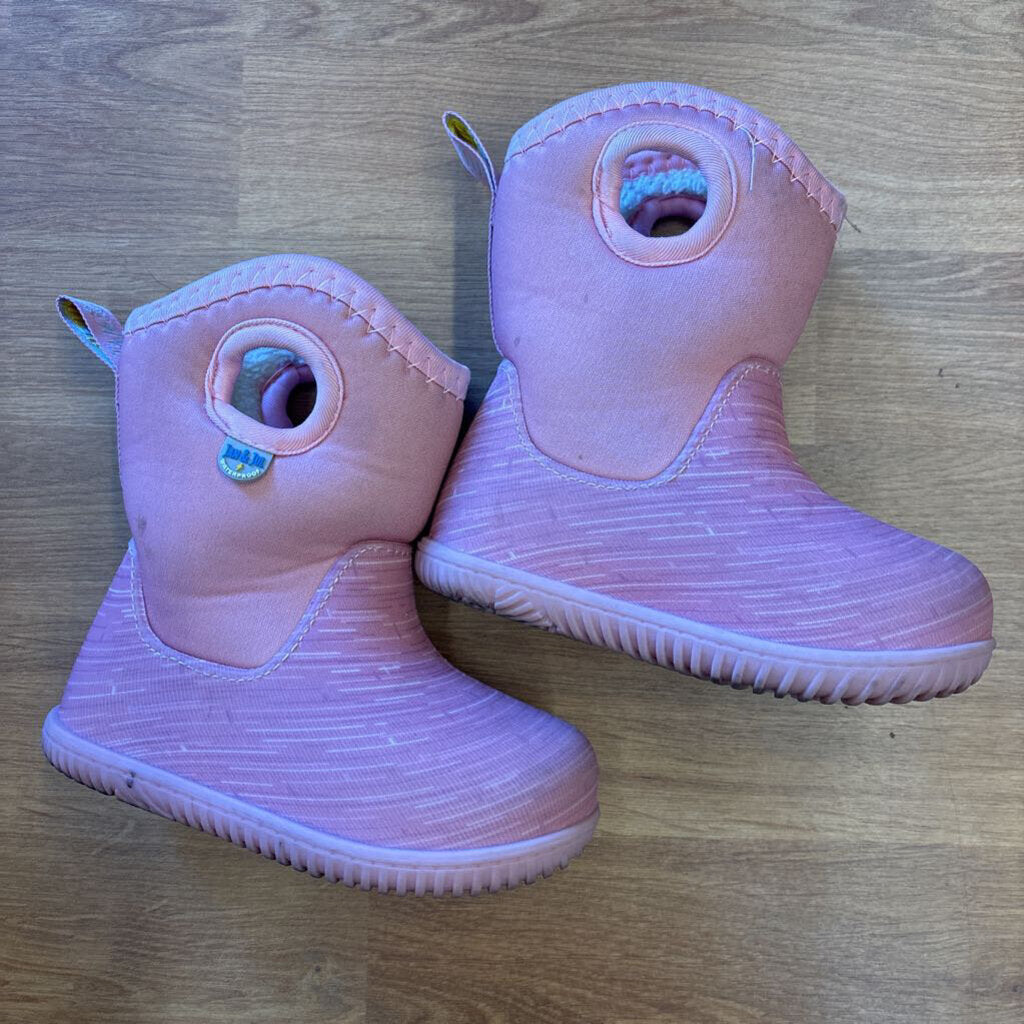 Jan & Jul Pink Rain Boots - 6