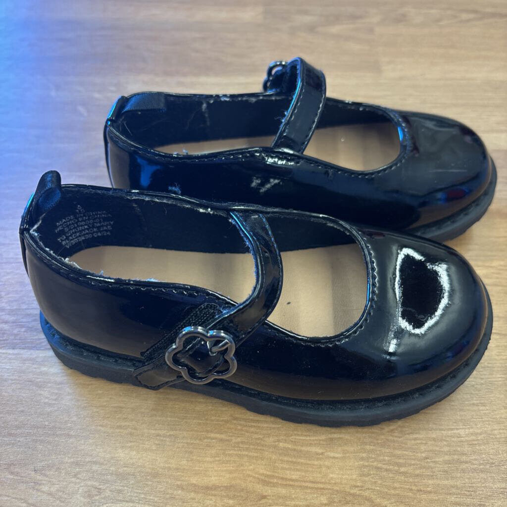 Old Navy Black Patent Mary Jane Flats - 8