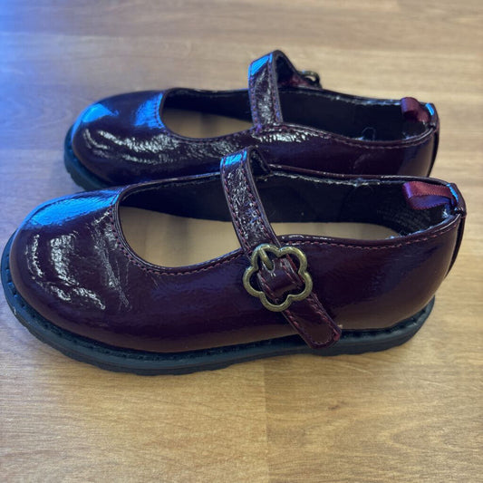 Old Navy Red Patent Mary Jane Flats - 8