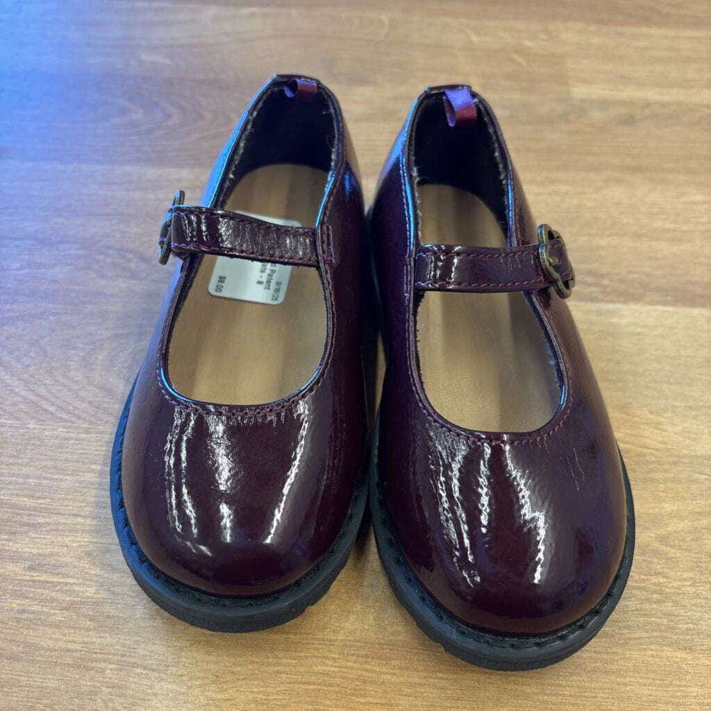 Old Navy Red Patent Mary Jane Flats - 8