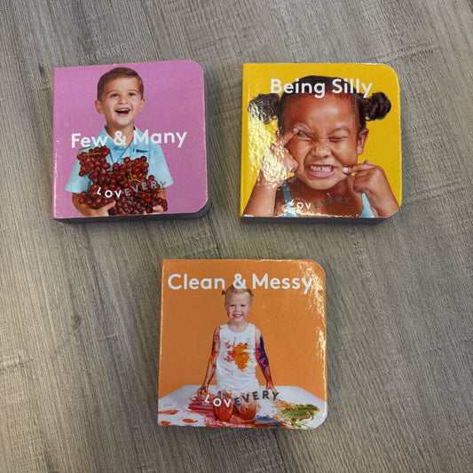 Lovevery Set of 3 Mini Board Books