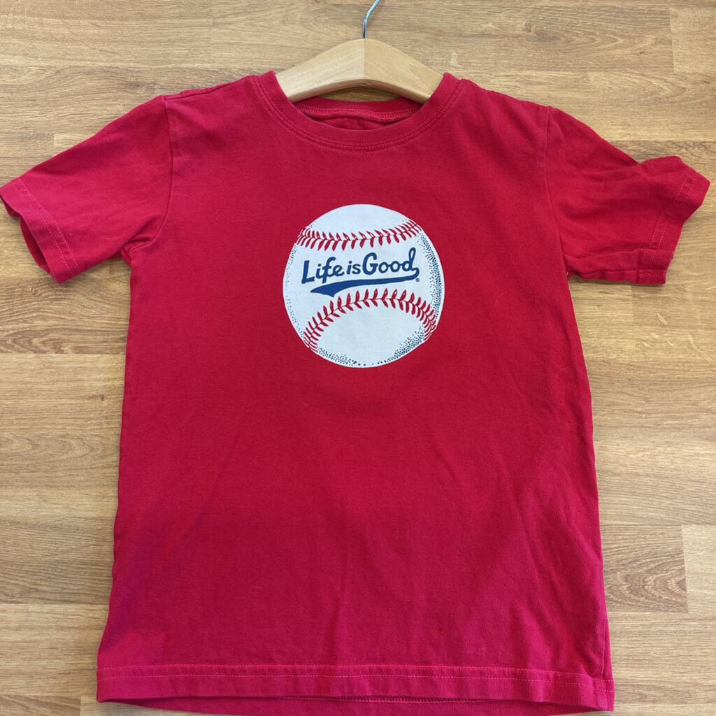 Life is Good Baseball SS Tee - 6/7
