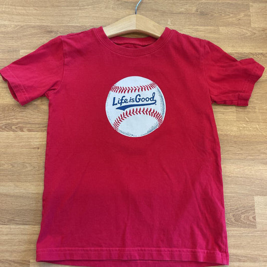 Life is Good Baseball SS Tee - 6/7