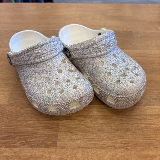 Crocs White Sparkle - 9
