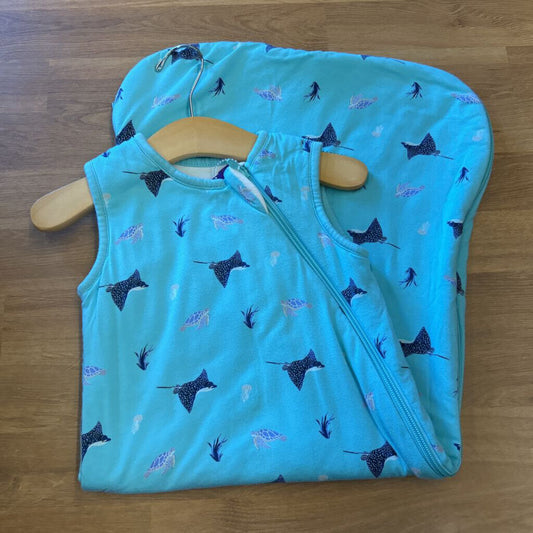 Kyte Baby Bamboo Sleep Sack 1.0 Tog - Blue Turtles