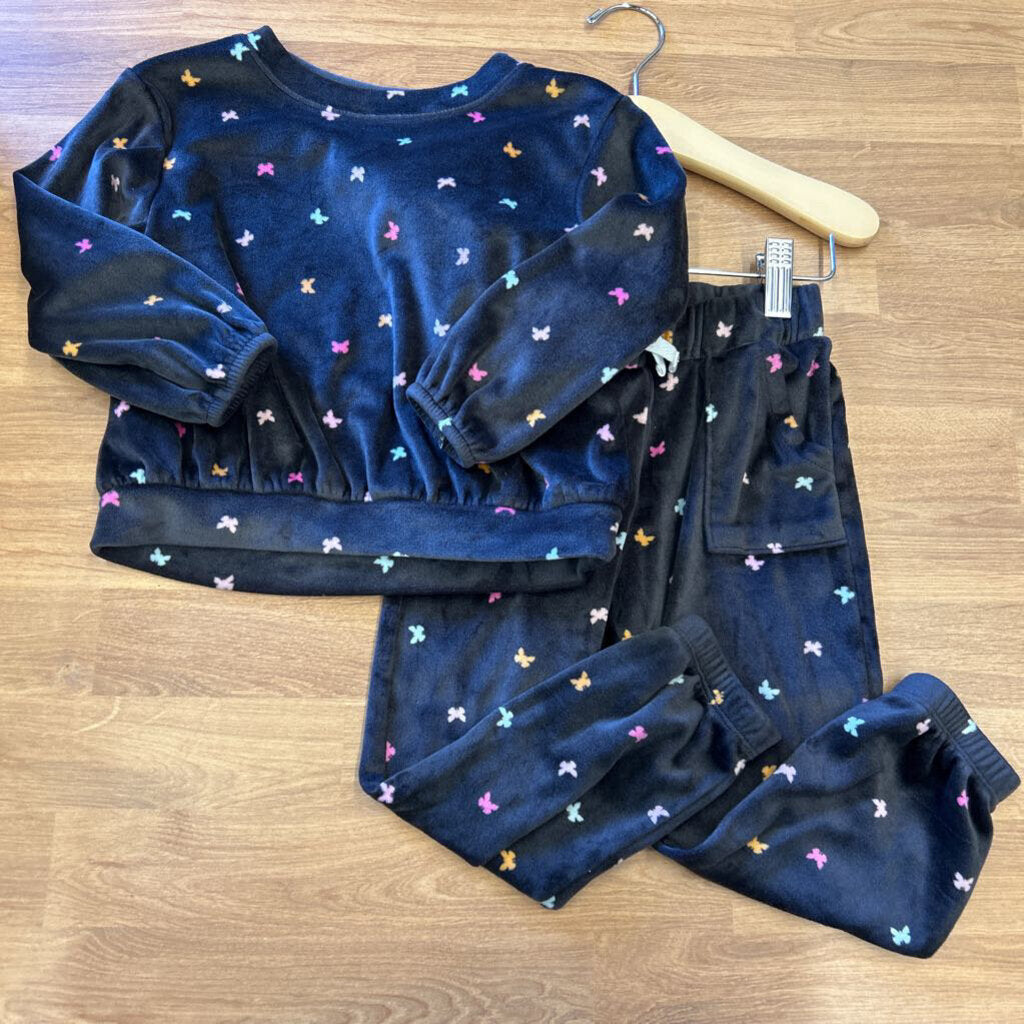 Cat & Jack Butterfly Two Pc Set - 3T