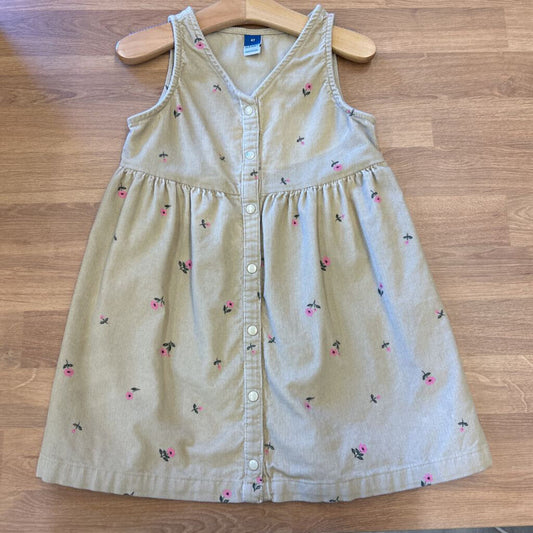 Old Navy Corduroy Floral Tank Dress - 4T