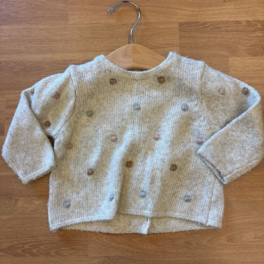 Zara Dot Knit Sweater - 6/9m