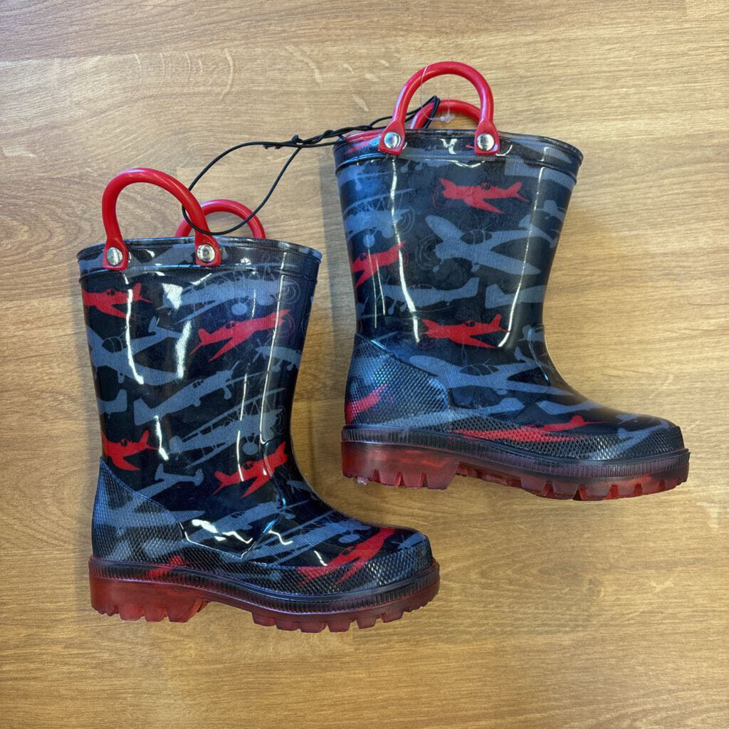 Jack & Lily Plane Rain Boots - 5