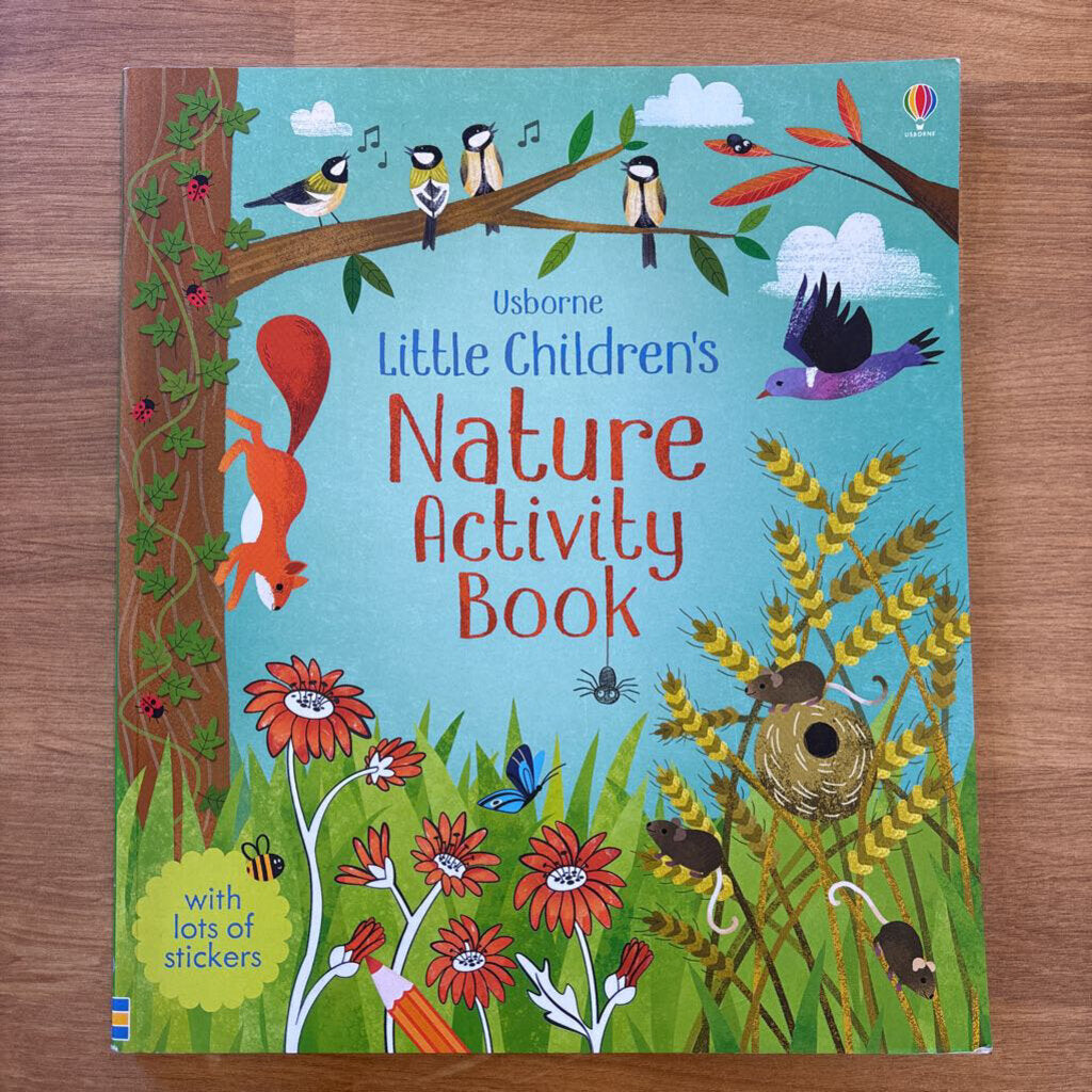 NEW Usborne Nature Activity Book
