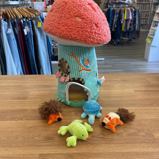 Manhattan Toys Toadstool Cottage Fill and Spill Toy