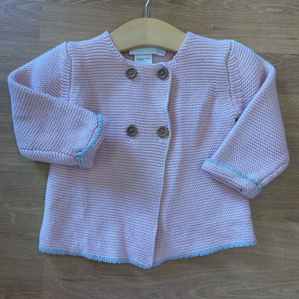 Elegant Baby Cardigan - 12m