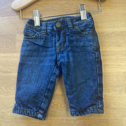 Old Navy Fleece Lined Jeans 0/3m