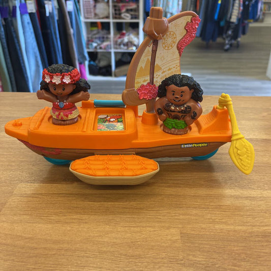 Little People Moana Boat Set