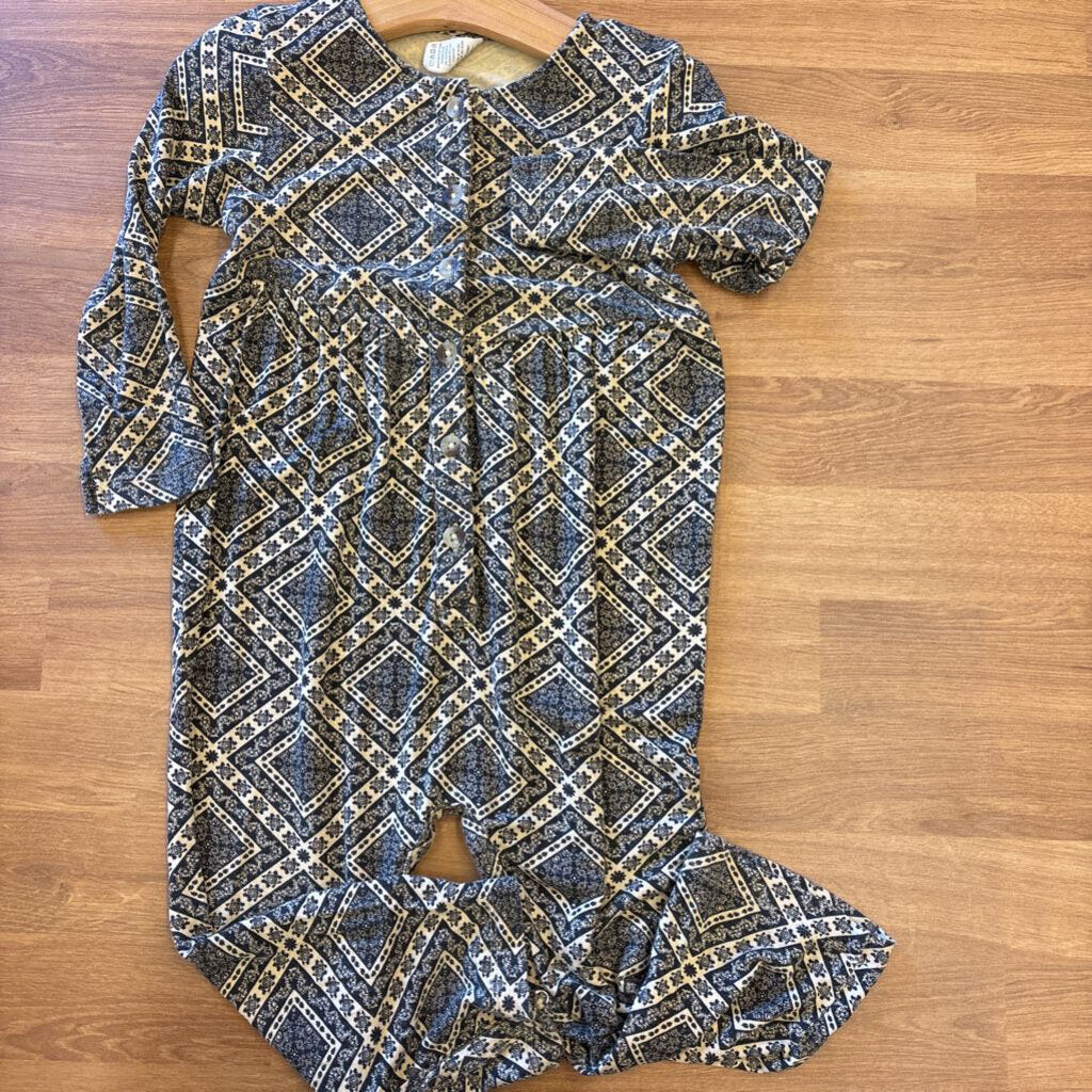 Kate Quinn Bamboo Printed Romper - 2T